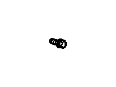 Hummer 11516521 BOLT,HEX FLANGED HEAD M6X1X20,9.8,7114M,DOG POINT,14.2 OUTSIDE DIAMETER(BATTERY POSITIVE CABLE CLIP)