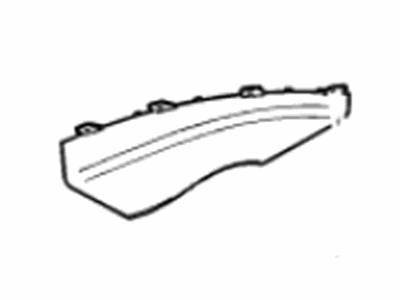 Chevy 84926052 DEFLECTOR,REAR BRAKE ROTOR COOLING DUCT(LOWER)