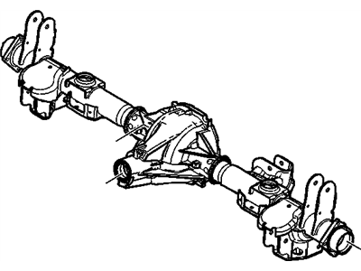 Chevy 26010746 HOUSING, AXLE (W/C6P,JB7,JD7)(K)(INCLUDE ITEM #18)