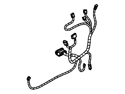 Chevy 12101823 CONNECTOR,INSTRUMENT PANEL WIRING HARNESS