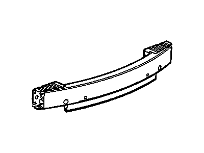 Chevy 20939879 BAR,REAR BUMPER IMP