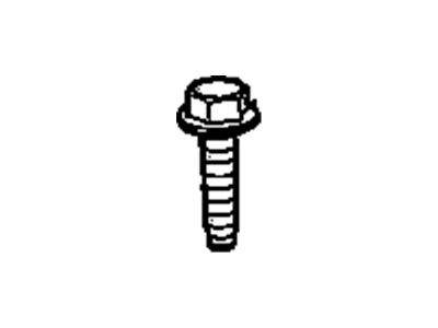 Chevy 11561026 BOLT,HEX FLANGED HEAD,THREAD,14.2 OUTSIDE DIAMETER,9.8,GMW3200,MACHINE,HEADER POINT(FUEL INJECTION FUEL RAIL)