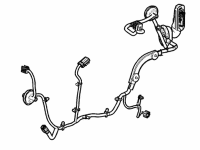 Cadillac 84305342 HARNESS,REAR SIDE DOOR DOOR WIRING