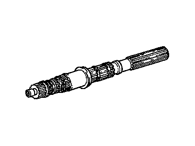 GM 12547999 Shaft,Transfer Case Rear Output