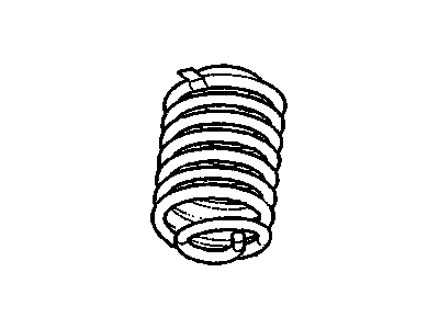 Buick 15125532 SPRING,REAR AIR(SEE GROUP 07.000 "LEVEL CONTROL SYSTEM/AUTOMATIC" FOR DETAILED ILLUSTRATED VIEW)(INCLUDES RETAINER TO HOLD TUBE)