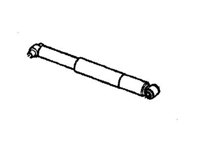 Chevy 15789558 ABSORBER,REAR SHOCK(CODE C7D)