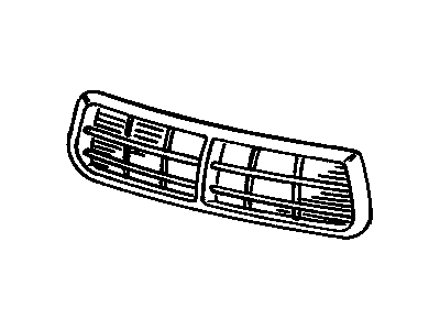 Buick 10261311 GRILLE,FRONT(MEDIUM MALACHITE)