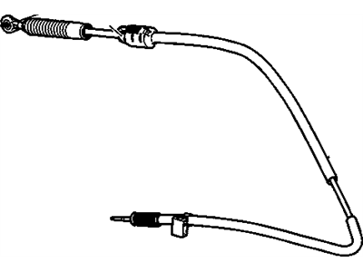 GM 84961003 Cable Assembly, A/Trns Range Sel Lvr (At Trns)