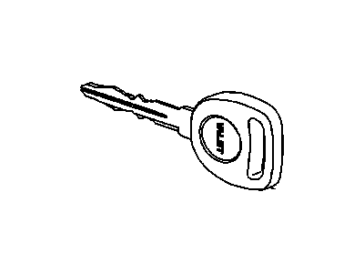 Saturn 21171309 KEY,DOOR LOCK & IGNITION LOCK VALET(UNCODED)