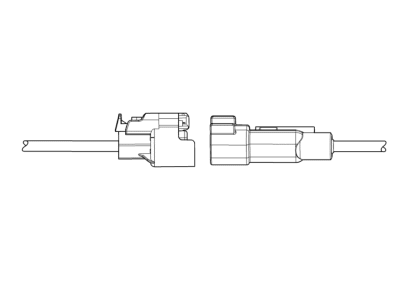 GMC 88988838 CONNECTOR,WIRING HARNESS(BODY CONTROL MODULE X1)(GREEN)(27-WAY FEMALE)(W/O LEADS)(2.560)(SIDE ELECTRIC CODE: K9)