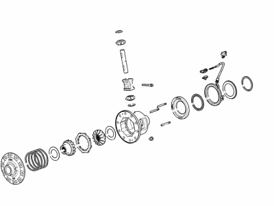 Chevy 84366616 DIFFERENTIAL KIT,ELECTRONIC LOCKING(MATING CONNECT USE 19366858 2-WAY F W/LEADS)