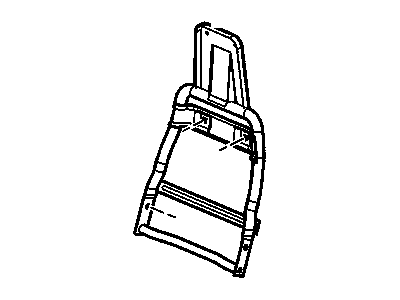 GM 19331391 Frame,Passenger Seat Back