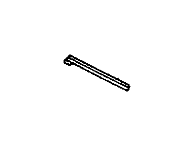 Buick 4492963 SCREW,FLAT HEAD TAP W/SEALER,4-24X3/8,STAINLESS STEEL,BLACK ZINC OVER NICKEL(PART OF 13)(12.118)