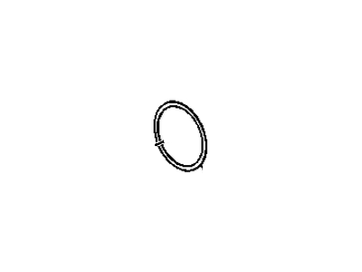 Buick 24234100 WASHER,FRONT DIFFERENTIAL BEARING(PLAIN)(0.800 MM)