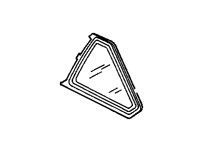 Chevy 10061432 Glass