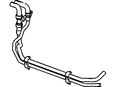 Cadillac 19129962 PIPE,HEATER INLET & OUTLET