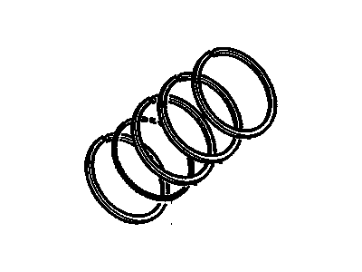 Chevy 12654438 RING KIT,PISTON(INCLUDES 213-216)(.25MM)(OVERSIZE)