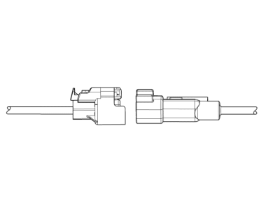 Chevy 19367730 CONNECTOR KIT,ENGINE WIRING HARNESS(IGNITION COIL 1)(BLACK)(1.5MM2)(4-WAY FEMALE)(W/LEADS)(SIDE ELECTRIC CODE: T8A)