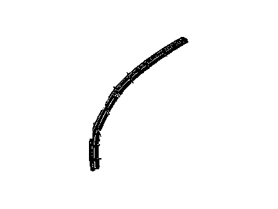 Chevy 10297742 RETAINER,FRONT SIDE DOOR WEATHERSTRIP FRONT UPPER(METAL STRIP RETAINS FRONT UPPER WEATHERSTRIP)(10.695)