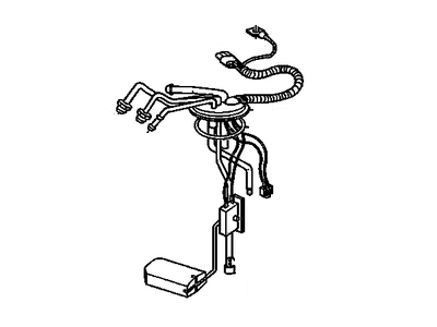 GMC 19180455 SENDER KIT,FUEL(CODE VCE)(INCLUDES 9,10,13,14)