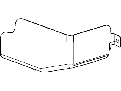 Chevy 84405078 SHIELD,BRAKE PRESSURE MOD VALVE SPLASH