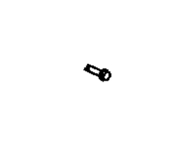 Cadillac 11519707 BOLT,REAR SUSPENSION LOWER CONTROL ARM(OUTER)(M14X2X76)(HEXAGON HEAD W/CONICAL WASHER)