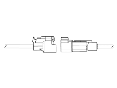 GMC 19368110 CONNECTOR KIT,ENGINE WIRING HARNESS(ENGINE OIL PRESSURE SENSOR)(BLACK)(1.5MM2)(3-WAY FEMALE)(W/LEADS)(GT150)(SIDE ELECTRIC CODE: B37B)