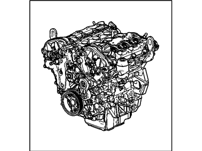 Cadillac 19303671 ENGINE,GASOLINE(REMANUFACTURED-NOT FOR SALE WHERE IMPORTS ARE RESTRICTED)(FRONT COVER WILL NEED TO BLACK ENAMEL SWAPPED WITH ORIGINAL OR REPLACED)