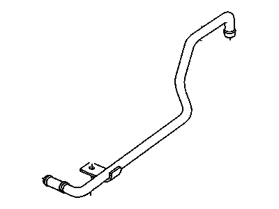 Buick 12515202 TUBE,CRANKCASE VENT CLEVIS(COMPLETE)(1990-91)