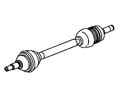 Cadillac 19302204 SHAFT KIT,REAR WHEEL DRIVE(INCLUDES 1-20)(TOGETHER WITH NUT 11610571)