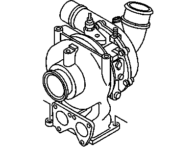 GMC 19329916 TURBOCHARGER,COMPRESSOR AIR INTAKE(INCLUDES VANE SENSOR & CONTROL VALVE)(REMANUFACTURED-NOT FOR SALE WHERE IMPORTS ARE RESTRICTED)