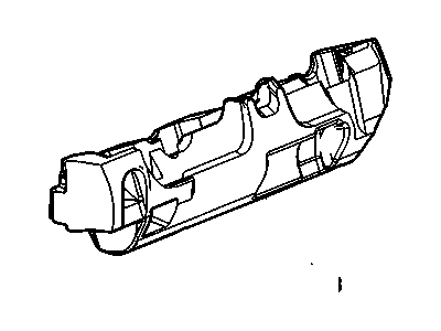 Chevy 12610638 SHIELD,FUEL INJECTION FUEL RAIL NOISE