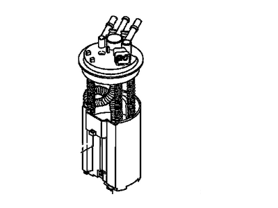 GMC 25314020 MODULE,FUEL TANK FUEL PUMP(SENDER & PUMP)(INCLUDES 5)(W/SEAL)