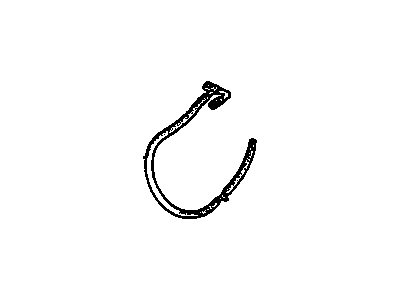 GMC 14088539 CONNECTOR, "F" SHAPED, CRANKCASE VENT HOSE