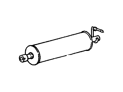 GM 15618880 Exhaust Muffler Assembly