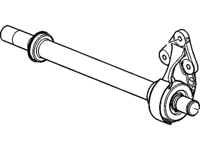 GMC 22887901 SHAFT,FRONT WHEEL DRIVE INTERMEDIATE(INCLUDES 3,4)