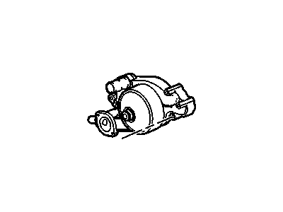 Chevy 12681185 PUMP KIT,WATER(INCLUDES 310)(WHEN REPLACING 89018053, USE TOGETHER WITH 12600172 INLET ASM (QTY 1) AND 11516480 BOLT (QTY 2))