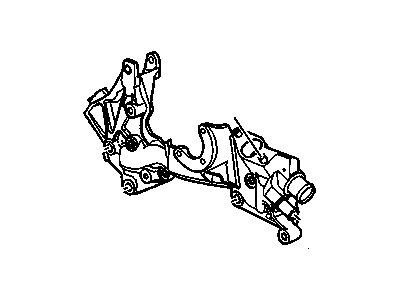 GM 19179956 Engine Coolant Crossover Pipe