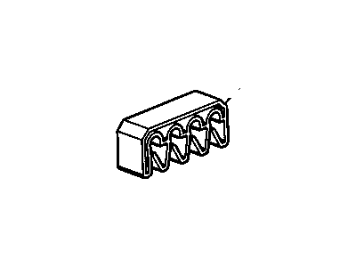 Chevy 11562394 CLIP,FRONT BRAKE PIPE(51.22X15X22)(HOLDS (4)6.65 DIAMETER LINES)