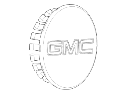 GMC 84465268 CAP PKG,WHEEL TRIM(BLACK)(INSTALL 0.10)(0.1725 KG)(GMC)