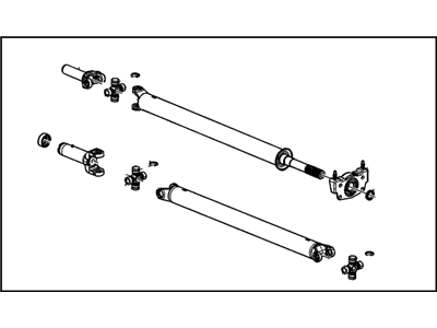 Chevy 22984482 SHAFT,FRONT & REAR PROPELLER(CODE AAJ5 AALA AALS 7379)(INCLUDES 2-10)