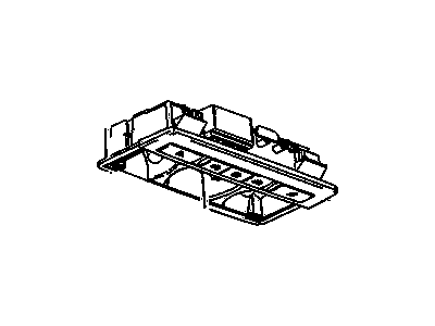 GM 26264950 Lamp Assembly, Dome & Reading *Titanium