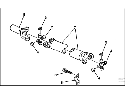 GM 7844403 Propeller Shaft Assembly