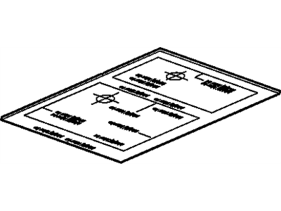 Hummer 19122215 INSTRUCTION,ROOF PANEL INSTALL(PART OF 9)(SPECIAL EDITION LIGHT BAR SWITCH HOLE TEMPLATE FOR OVERHEAD CONSOLE)