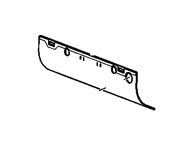 GM 15948095 Seal,Radiator Lower