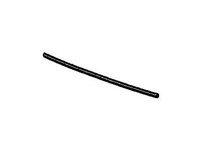 Cadillac 15855823 WEATHERSTRIP,HOOD REAR(PART OF 12)