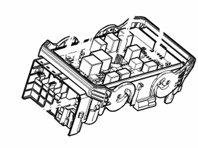 Chevy 84144635 BLOCK,ENGINE WIRING HARNESS JUNCTION(ORDER COVER 84144336)(INCLUDES 1-3,14,15)