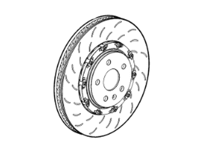 Chevy 23245480 ROTOR,FRONT BRAKE (COATED)(PART OF 1)(5.809)