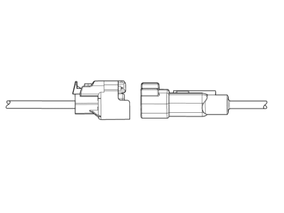 GMC 88988842 CONNECTOR KIT,INSTRUMENT PANEL WIRING HARNESS(BODY CONTROL MODULE X6)(PINK)(25-WAY FEMALE)(W/O LEADS)(2.560)(SIDE ELECTRIC CODE: K9)