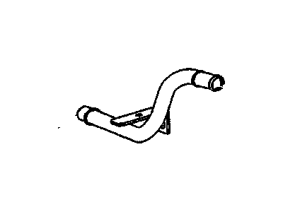 Buick 24506266 PIPE,HEATER INLET